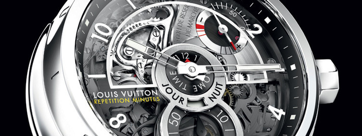 Louis Vuitton Tambour Répétition minutes : voyager en musique