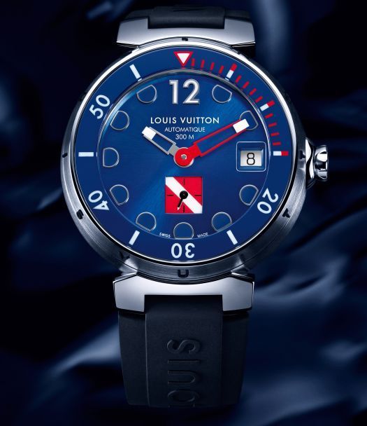 Louis Vuitton Tambour Diving II Bleu 4039976-6129573