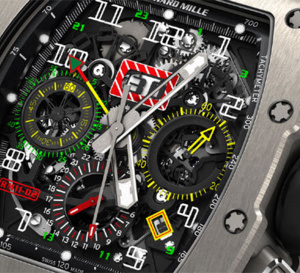 Richard Mille RM 11-02 Chronographe flyback et dual time