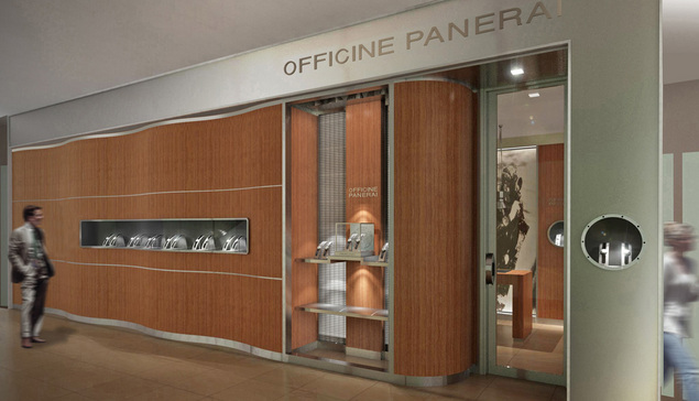 Officine Panerai : de nouvelles boutiques dans le monde entier