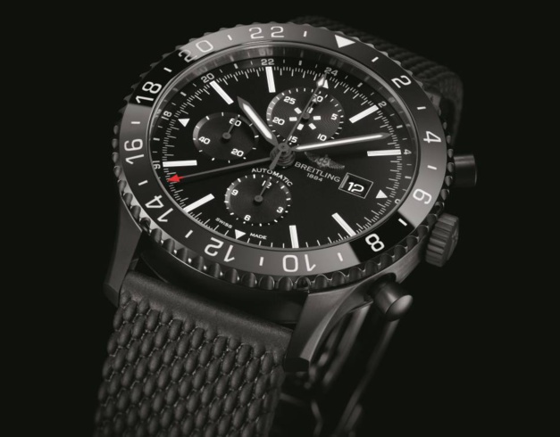 Breitling Chronoliner Blacksteel