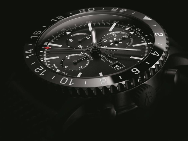 Breitling Chronoliner Blacksteel Breitling Chronoliner Blacksteel
