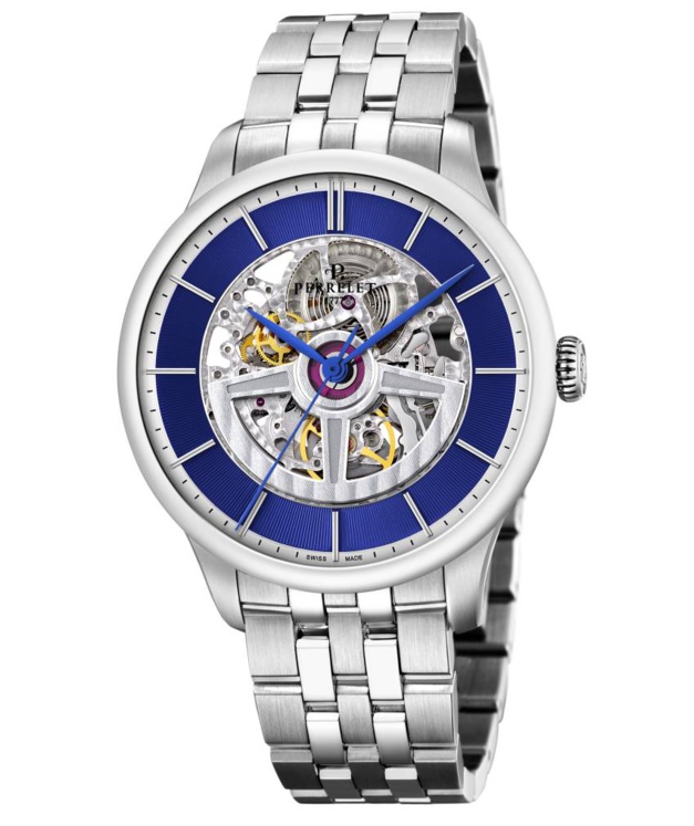 Perrelet : sa First Class Double Rotor se pare de bleu Perrelet : sa First Class Double Rotor se pare de bleu