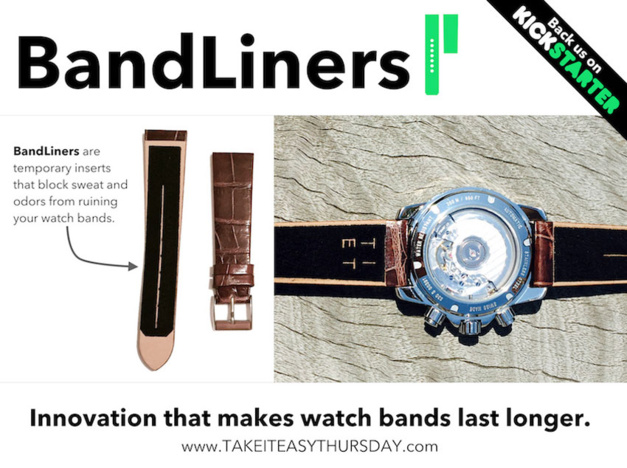 BandLiners : l'accessoire qui prolonge la durée de vie de votre bracelet-montre