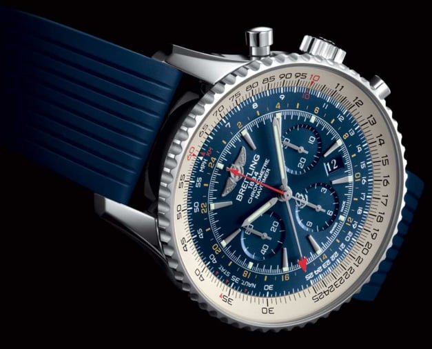 Breitling Navitimer GMT Aurora Blue Breitling Navitimer GMT Aurora Blue