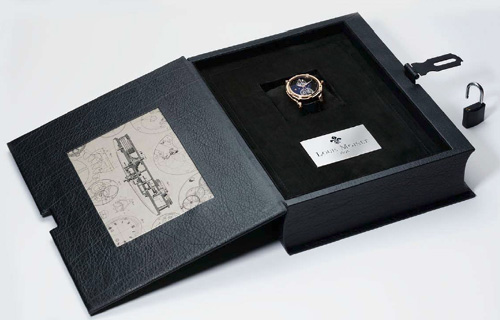 Louis Moinet présente Vertalis, son tourbillon exclusif réalisé en série limitée de douze montres