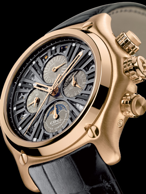 Quantième perpétuel chronographe Ebel BTR 1911 Quantième perpétuel chronographe Ebel BTR 1911