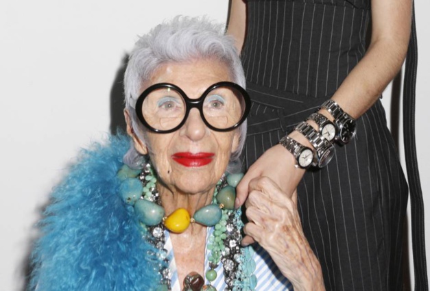Iris Apfel : nouvelle amie de TAG Heuer