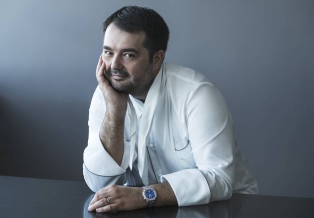 Jean-François Piège et sa Polo S Jean-François Piège et sa Polo S