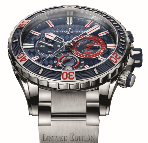 Ulysse Nardin Diver Chronograph Monaco : plongeuse monégasque Ulysse Nardin Diver Chronograph Monaco : plongeuse monégasque