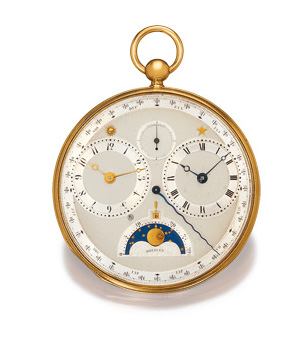 Breguet no 2807 vendue au Général Yermoloff le 26 août 1817 pour 4.000 Francs