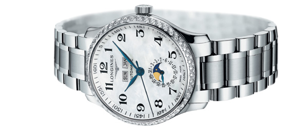 Longines Master Collection : entre phases de lune et diamants ; entre savoir-faire horloger et élégance au féminin Longines Master Collection : entre phases de lune et diamants ; entre savoir-faire horloger et élégance au féminin