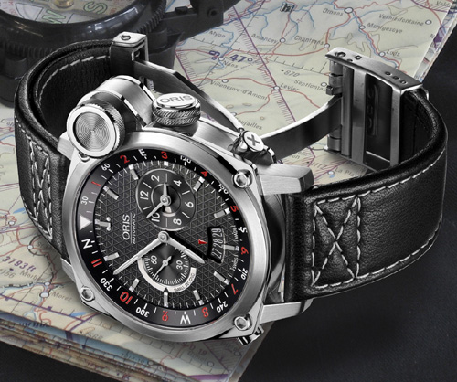 Oris BC4 Flight Timer : un « total look » aéronautique au poignet