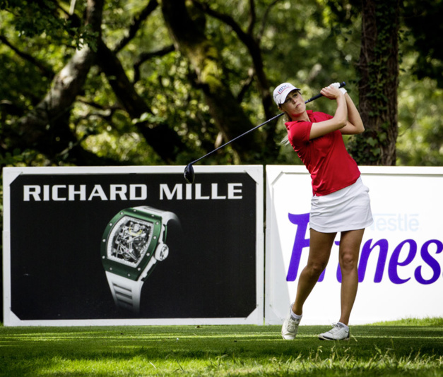 Richard Mille et Diana Luna, son ambassadrice au Lacoste Ladies Open
