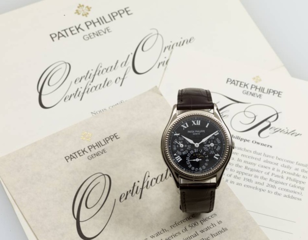 Cornette de Saint--Cyr : vente aux enchères de montres de collection le 5 novembre 2016