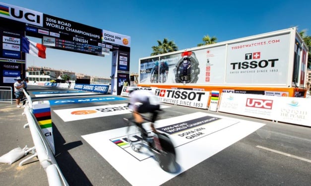 Tissot reconduit et renforce son partenariat avec l'UCI Tissot reconduit et renforce son partenariat avec l'UCI