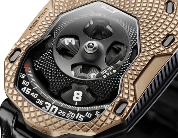 Urwerk UR-105 Raging Gold Urwerk UR-105 Raging Gold