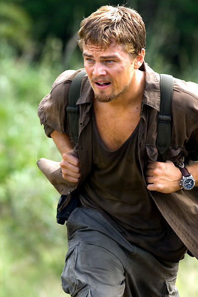 Leonardo di Caprio dans Blood Diamond porte une Breitling chrono Avenger