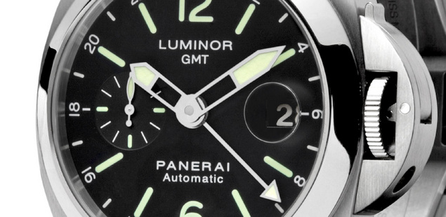 Panerai Luminor GMT 44 mm : les petites secondes apparaissent désormais sur fond noir…