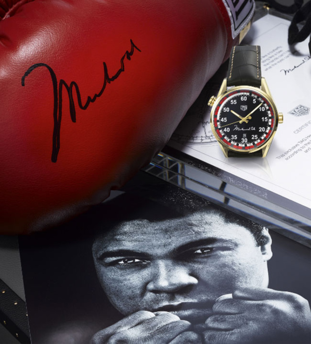 TAG Heuer rend hommage à Mohamed Ali TAG Heuer rend hommage à Mohamed Ali