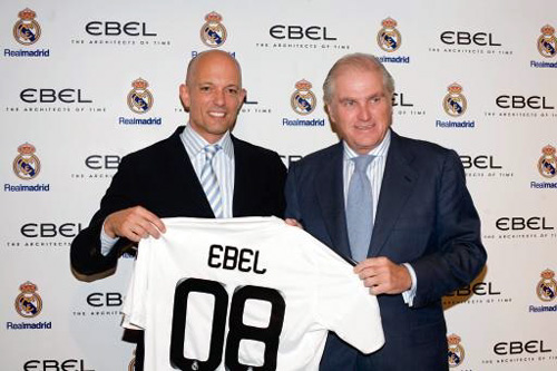 Le Real Madrid rejoint Ebel et aura sa propre montre en octobre 2009 !