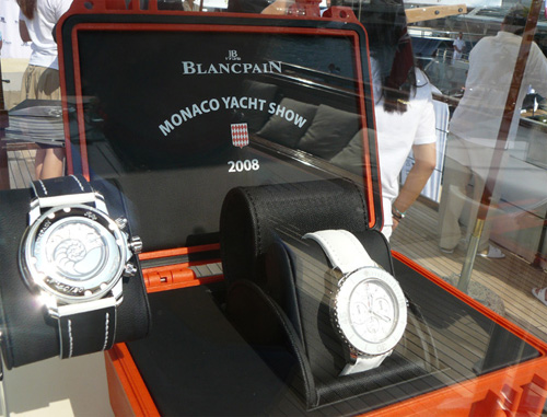 Blancpain présente sa nouvelle Fifty Fathoms série limitée Monaco Yacht Show Blancpain présente sa nouvelle Fifty Fathoms série limitée Monaco Yacht Show