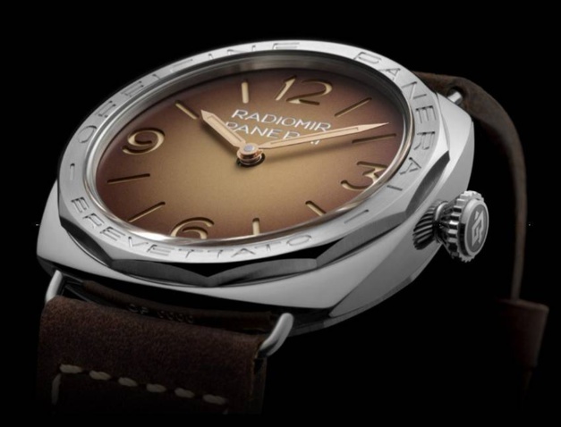 Panerai 3 Days Acciaio Radiomir : dessous dessus