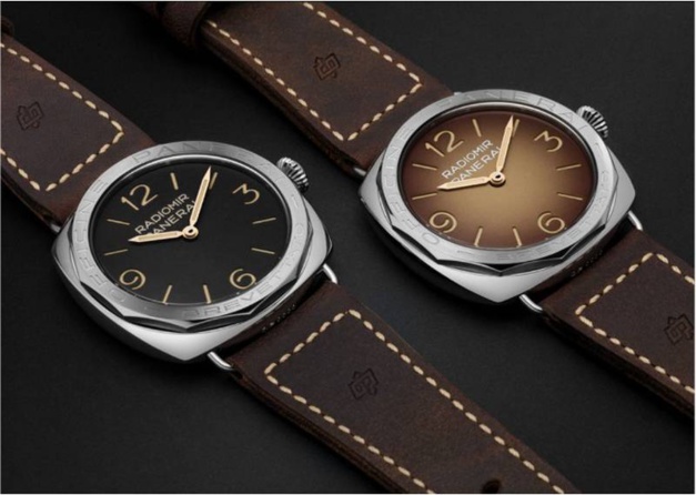 Panerai 3 Days Acciaio Radiomir : dessous dessus