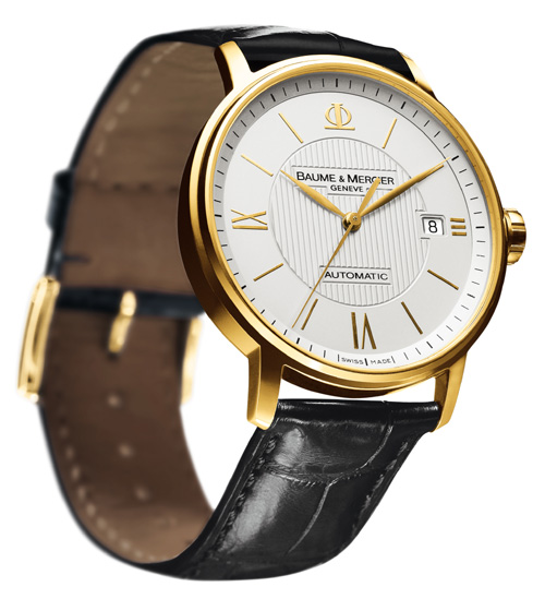 Classima Executives Baume et Mercier : une collection classique où l’or règne en maître…