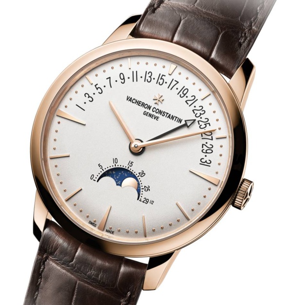Vacheron Constantin Patrimony phase de Lune et date rétro Vacheron Constantin Patrimony phase de Lune et date rétro
