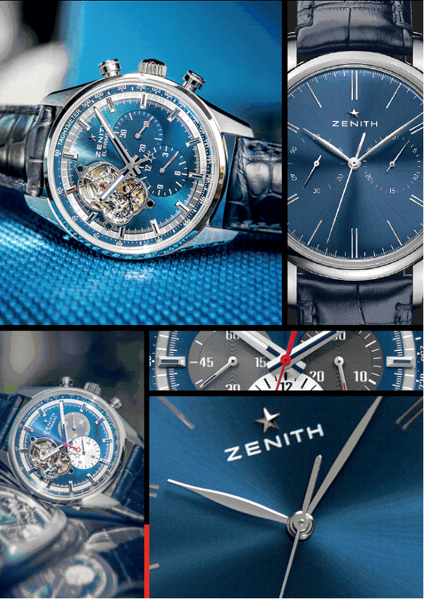 Zenith : tendance bleue