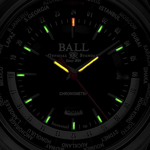 Ball Watch : une nouvelle Trainmaster Worldtime