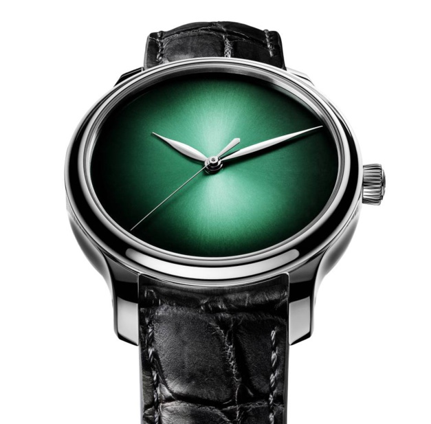 Moser Endeavour Centre Seconds Concept Cosmic Green