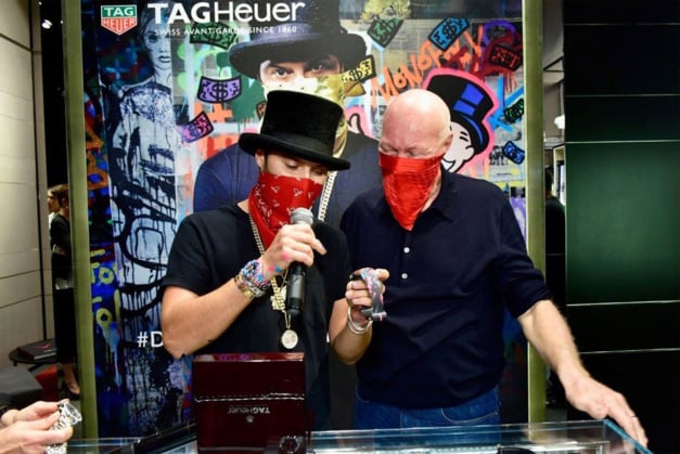 TAG Heuer, partenaire de l'artiste Alec Monopoly TAG Heuer, partenaire de l'artiste Alec Monopoly