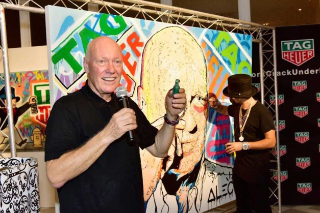 TAG Heuer, partenaire de l'artiste Alec Monopoly