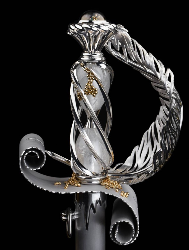 Chopard réalise l'épée de l'académicien Andreï Makine Chopard réalise l'épée de l'académicien Andreï Makine