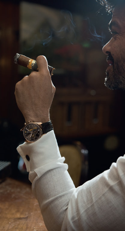 Zenith El Primero Legend of Cohiba : pour fumeurs de havanes