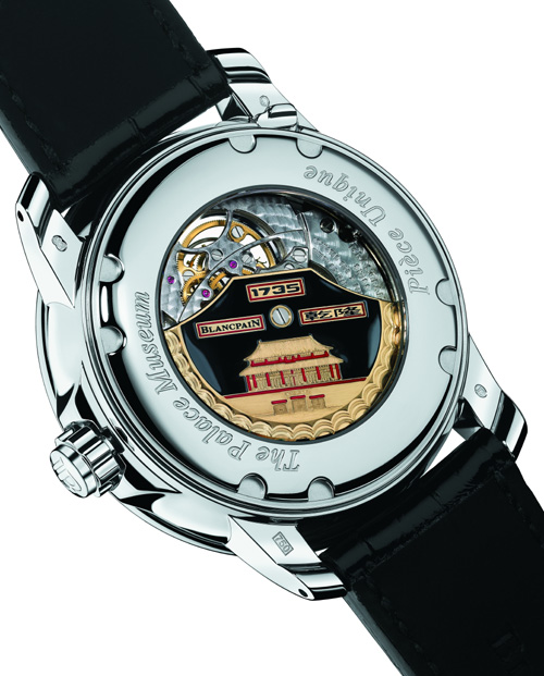 Carrousel Volant Une Minute de Blancpain : un modèle unique exposé à la Cité Interdite Carrousel Volant Une Minute de Blancpain : un modèle unique exposé à la Cité Interdite