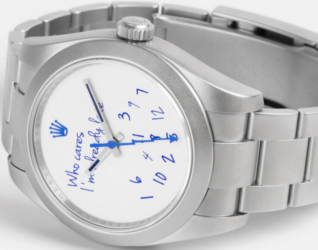 MAD Edition limite de 5 exemplaires chez Colette : Who cares, i'm already late MAD Edition limite de 5 exemplaires chez Colette : Who cares, i'm already late