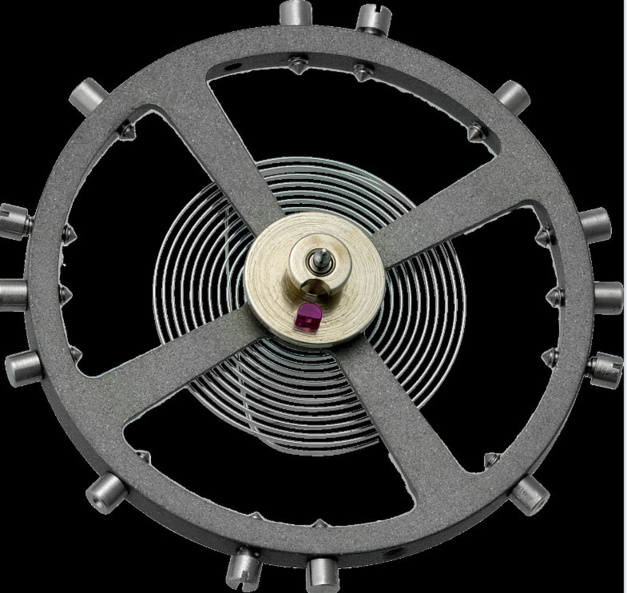 Organe réglant, balancier spiral à vis