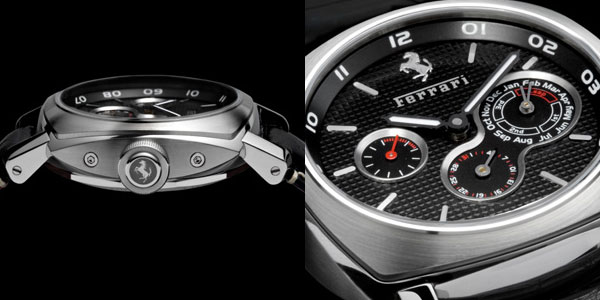 Un QP acier Ferrari by Officine Panerai pour les 60 ans de la marque au cheval cabré Un QP acier Ferrari by Officine Panerai pour les 60 ans de la marque au cheval cabré