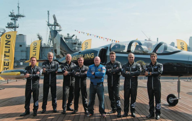 Le retour de la Breitling Jet Team en Bourgogne