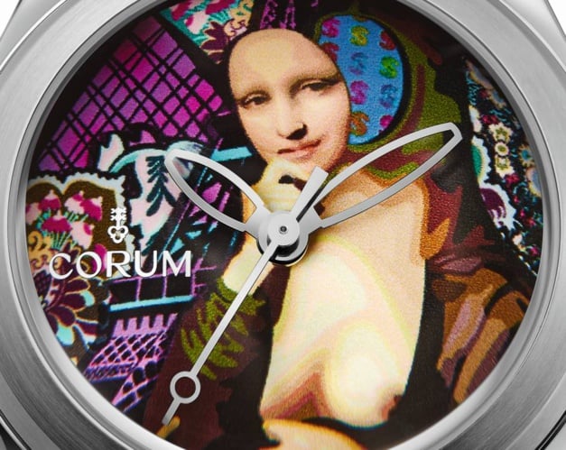 Corum Bubble by Elisabetta Fantone : 60 secondes sur la Joconde Corum Bubble by Elisabetta Fantone : 60 secondes sur la Joconde