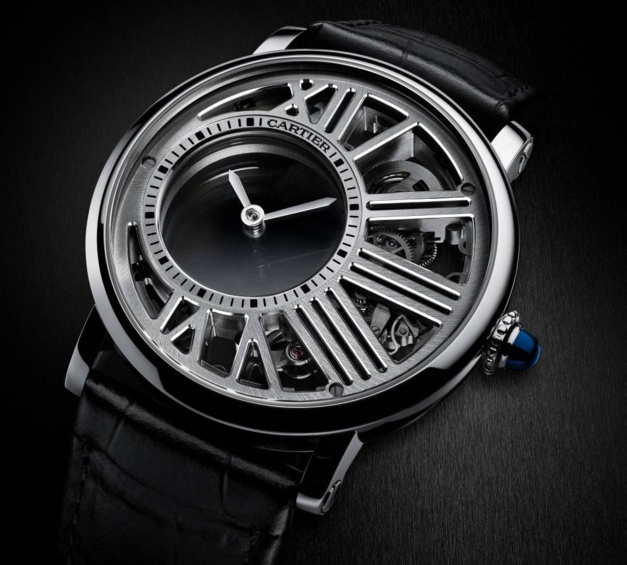 Rotonde de Cartier Heure Mystérieuse squelette : montre... presque tout