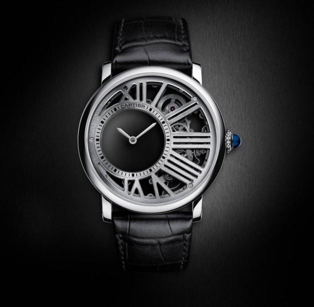 Rotonde de Cartier Heure Mystérieuse squelette : montre... presque tout