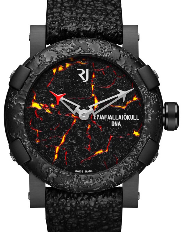RJ Romain Jerome Eyjafjallajökull-DNA Burnt : éruption horlogère RJ Romain Jerome Eyjafjallajökull-DNA Burnt : éruption horlogère