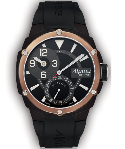 Alpina Manufacture Régulateur Gold and Black : 125 pièces pour les 125 ans d’Alpina