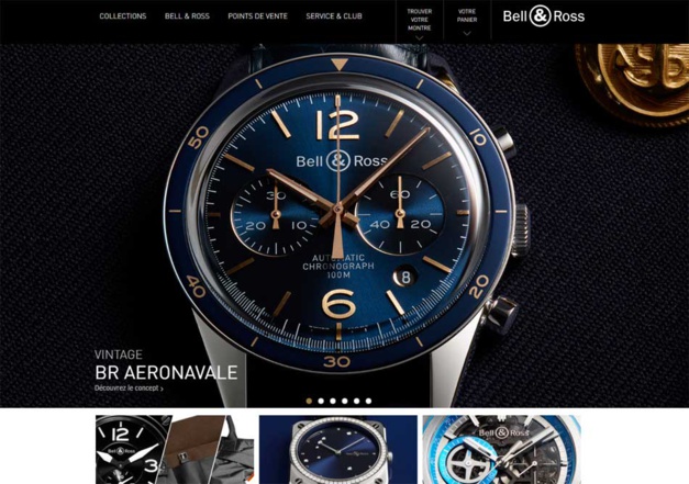 Bell & Ross : mise en ligne de son nouveau site web