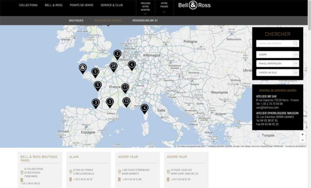 Bell & Ross : mise en ligne de son nouveau site web