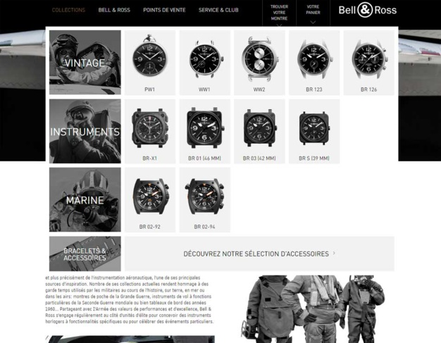 Bell & Ross : mise en ligne de son nouveau site web